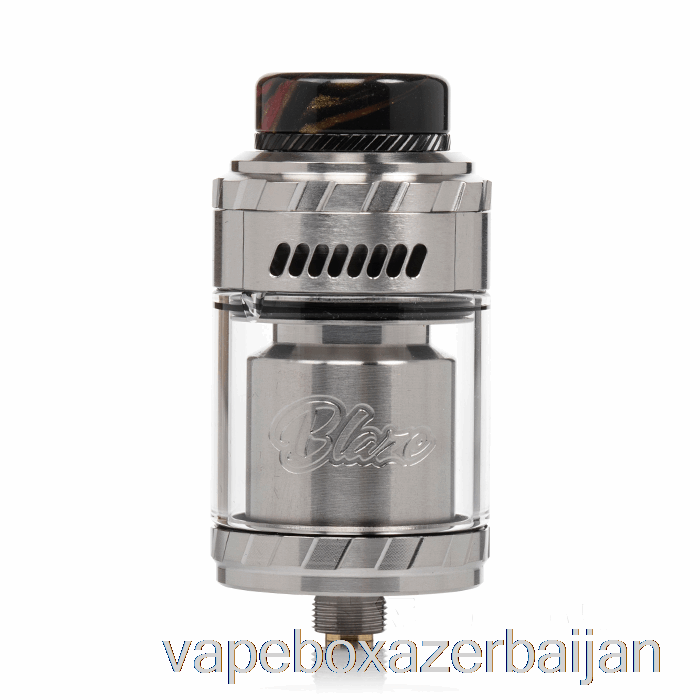 E-Juice Vape Thunderhead Creations Blaze Solo 25mm RTA Stainless Steel